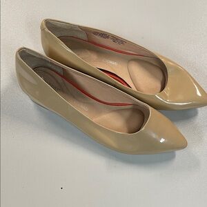 ROCKPORT Women's Adelyn Ballet Flats Size 8.5 In Beige